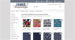 Desktop Screenshot of fabricinspirations.co.uk